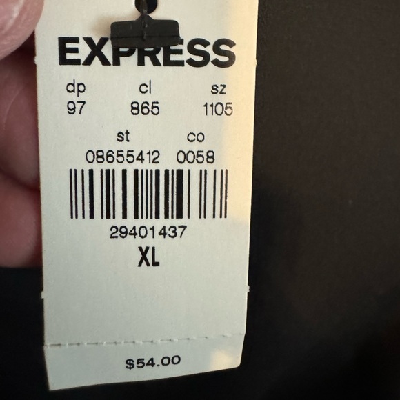 XL Black Express Blouse - Picture 6 of 6